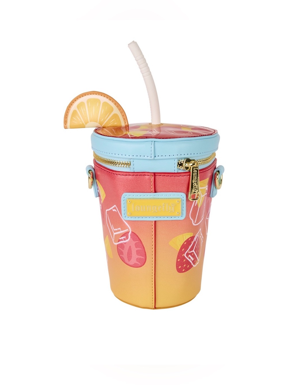 Loungefly Tropical Drink Figural Crossbody Bag - Picture 4 of 9